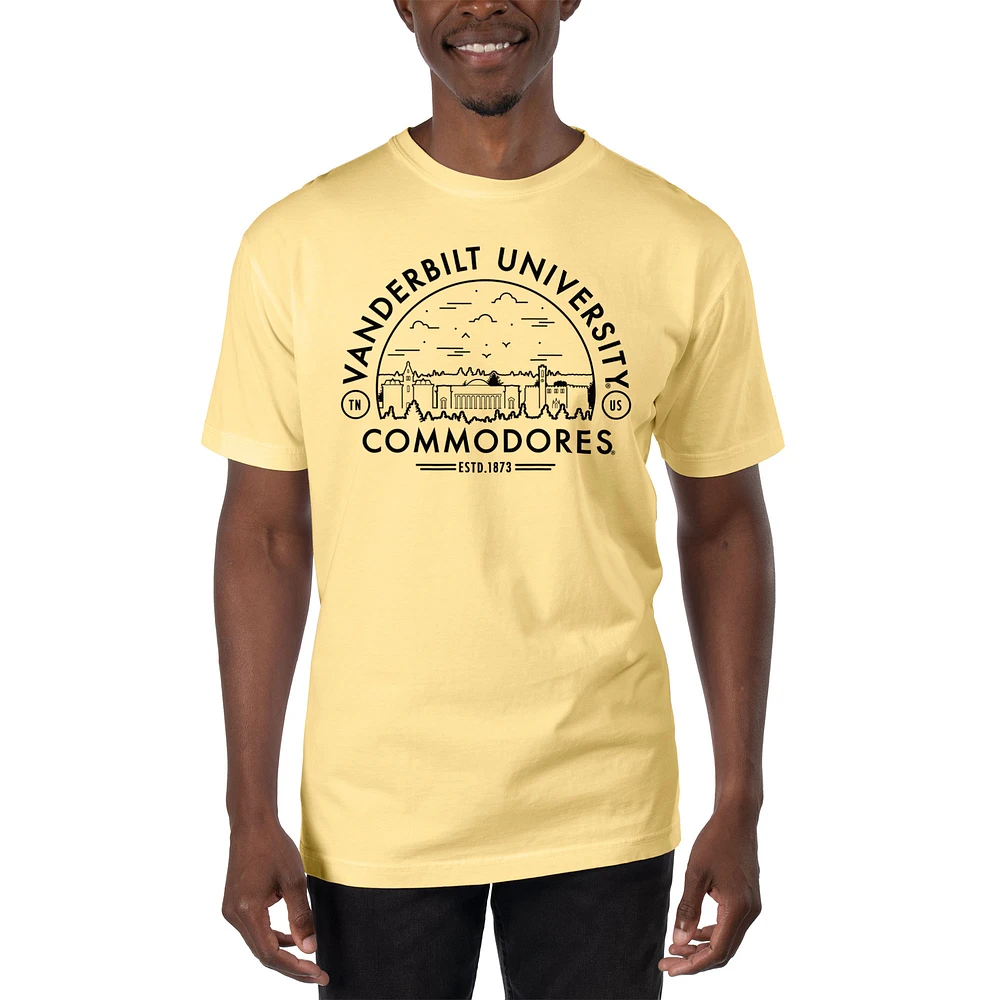 Men's Uscape Apparel Vanderbilt Commodores Garment Dyed T-Shirt
