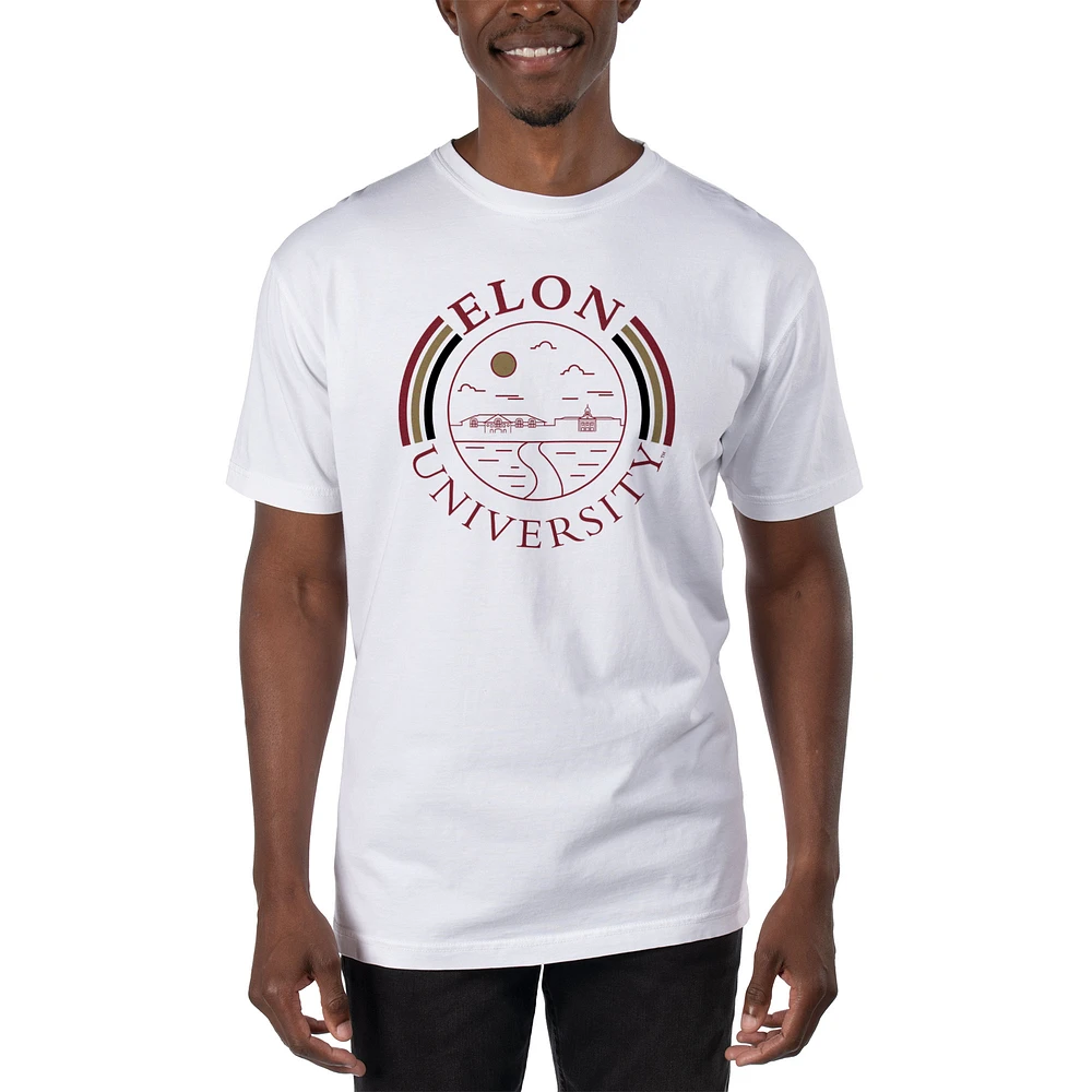 Men's Uscape Apparel White Elon Phoenix T-Shirt