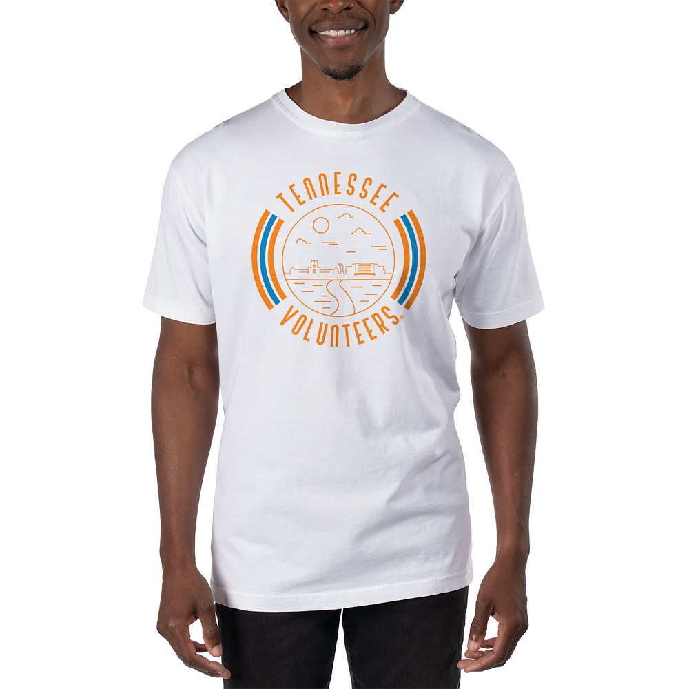 Men's Uscape Apparel White Tennessee Volunteers T-Shirt
