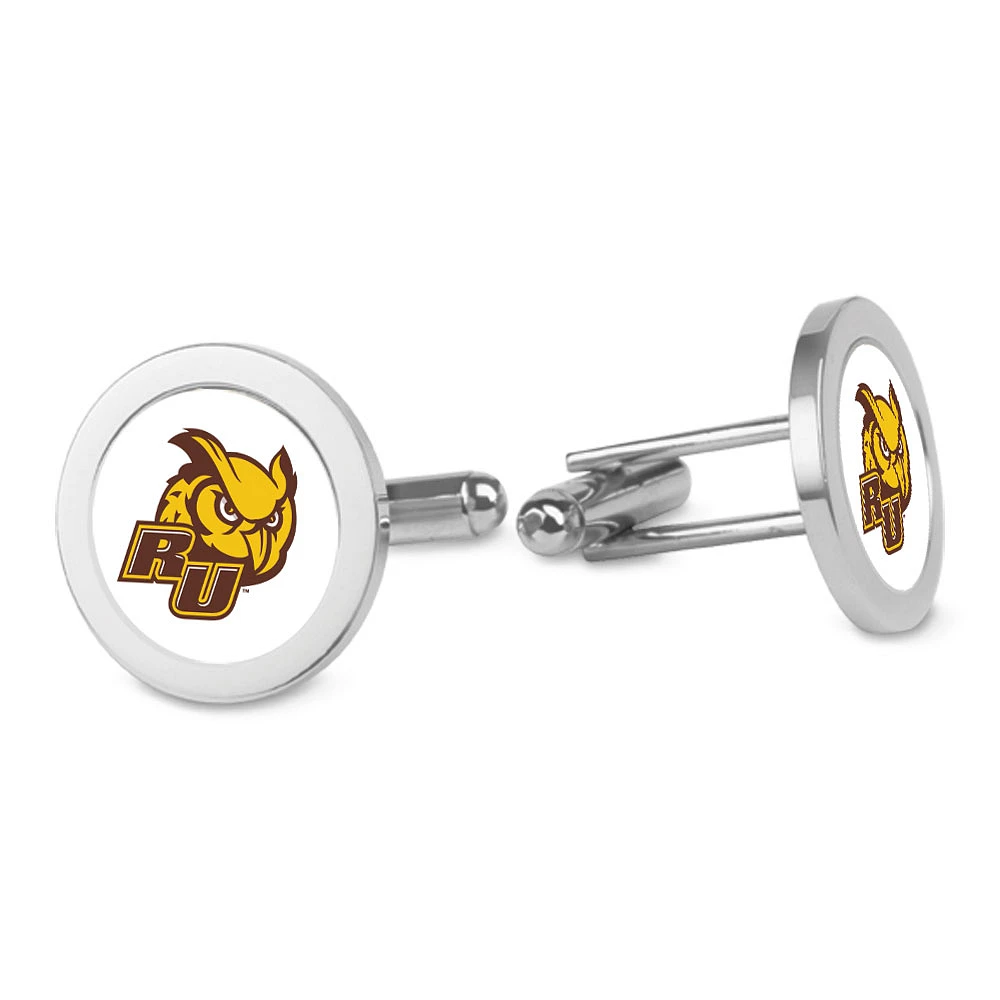 Silver Rowan Profs Logo Cufflinks