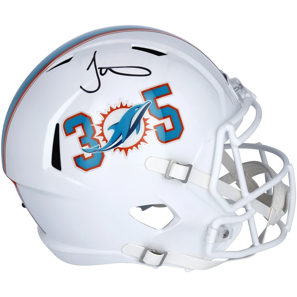 Tyreek Hill Miami Dolphins Autographed Riddell 305 Speed Replica Helmet
