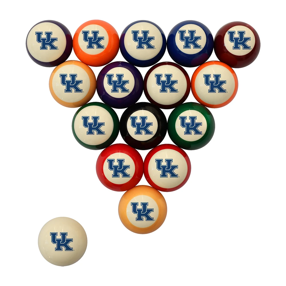 Imperial Kentucky Wildcats Retro Billiard Ball Set