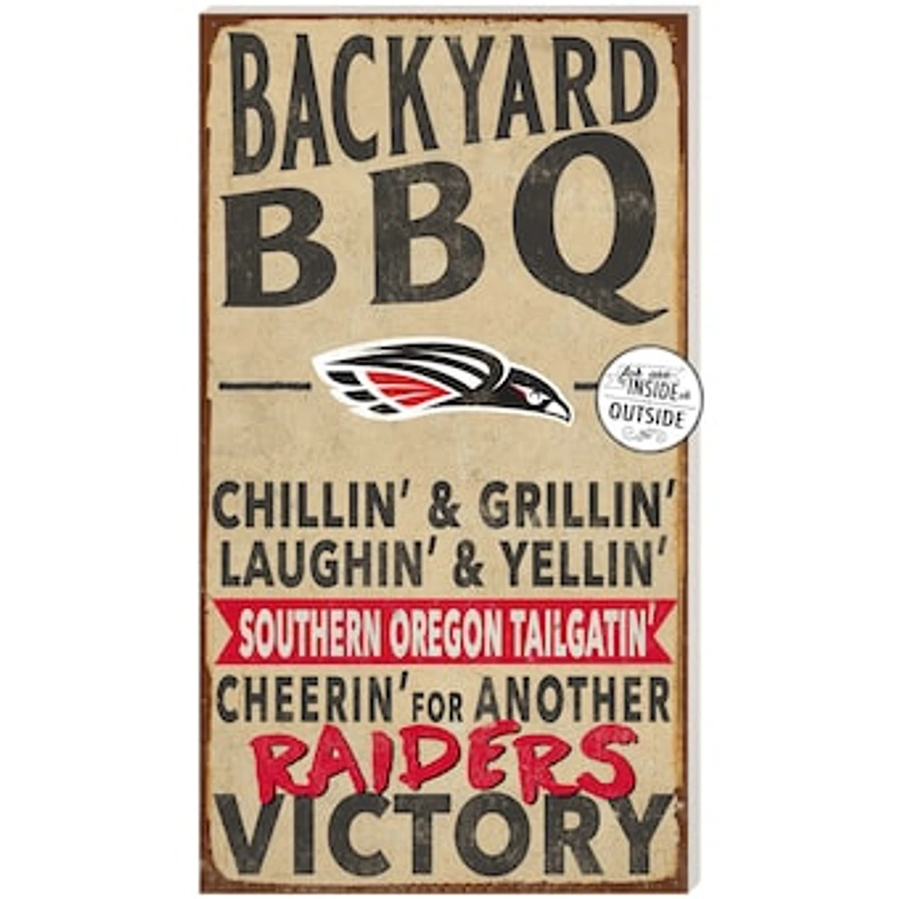 Southern Oregon Raiders 11" x 20" Indoor/Outdoor BBQ Sign