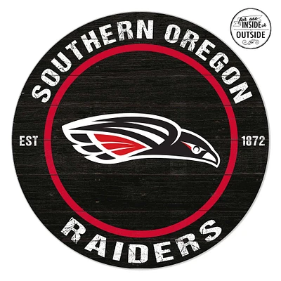 Southern Oregon Raiders 20" x 20" Indoor/Outdoor Circle Sign