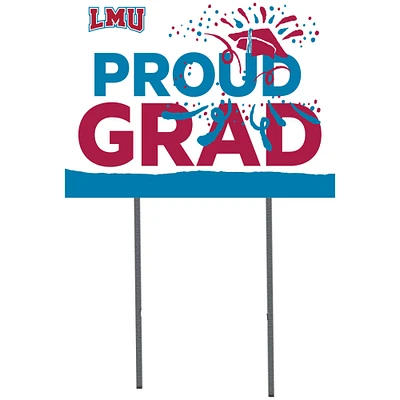 Loyola Marymount Lions 18'' x 24'' Proud Graduate Yard Sign