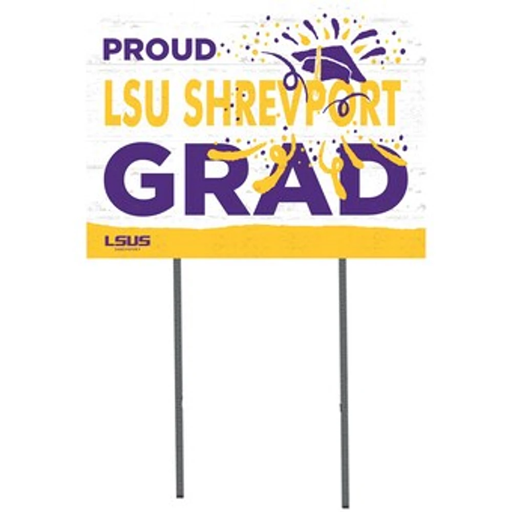 LSU Shreveport Pilots 18'' x 24'' Proud Graduate Yard Sign