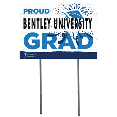 Bentley Falcons 18'' x 24'' Proud Graduate Yard Sign