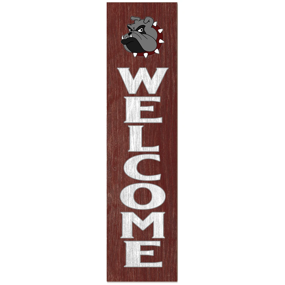 University of Redlands Bulldogs 12'' x 48'' Outdoor Leaner Welcome Sign