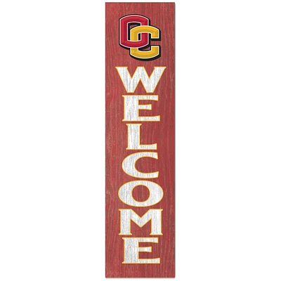 Oberlin Yeomen 12'' x 48'' Outdoor Leaner Welcome Sign