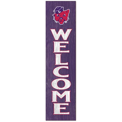 Linfield Wildcats 12'' x 48'' Outdoor Leaner Welcome Sign