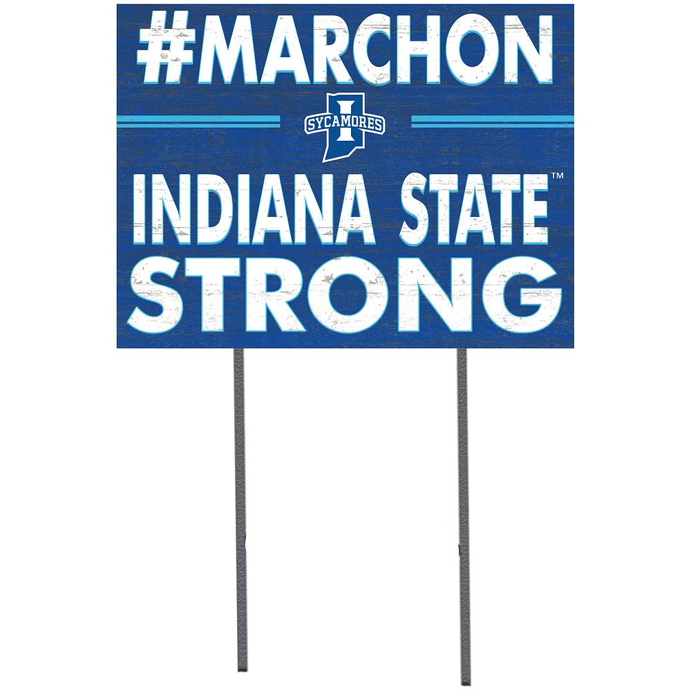 Indiana State Sycamores 18'' x 24'' I Chose Lawn Sign