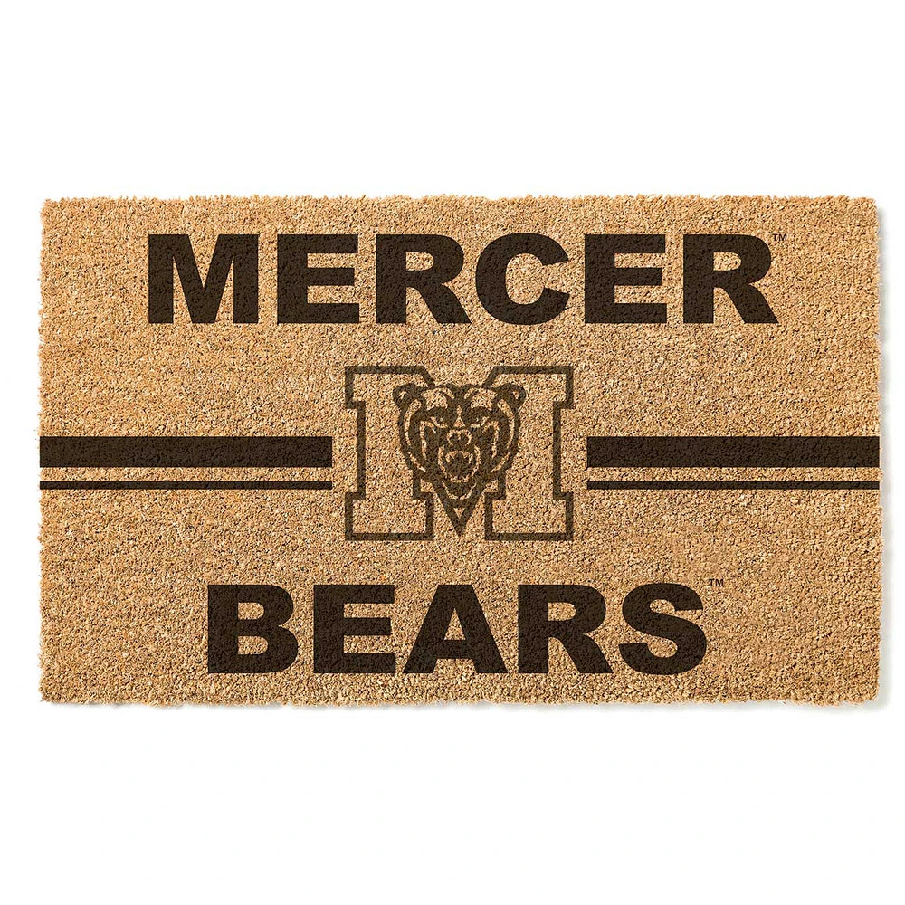Mercer Bears 18" x 30" Team Logo Doormat