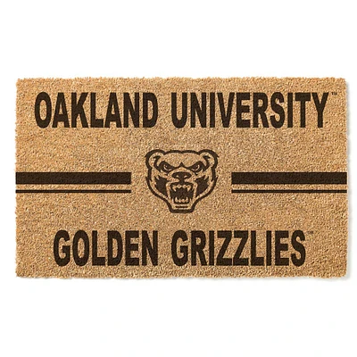 Oakland Golden Grizzlies 18" x 30" Team Logo Doormat