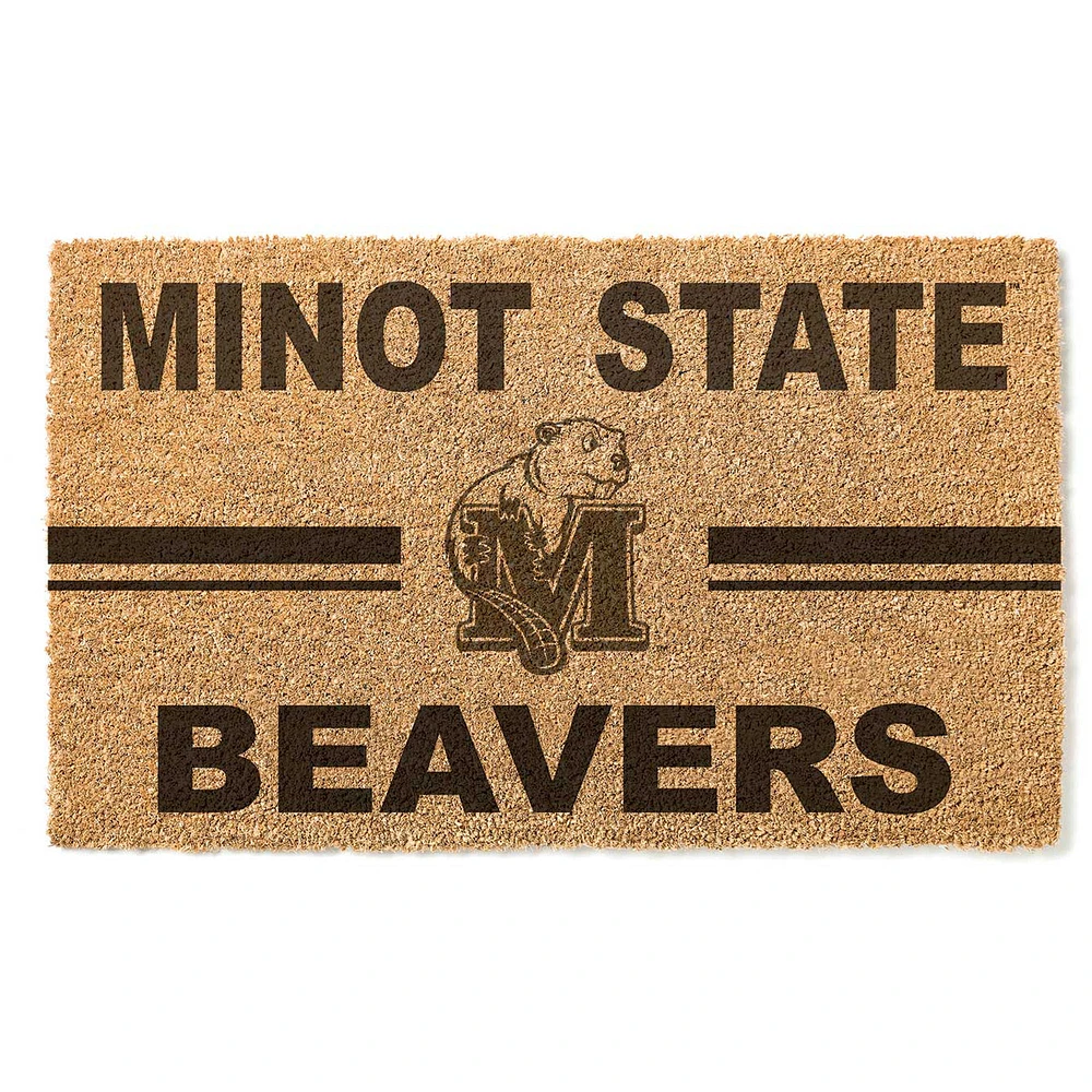 Minot State Beavers 18" x 30" Team Logo Doormat