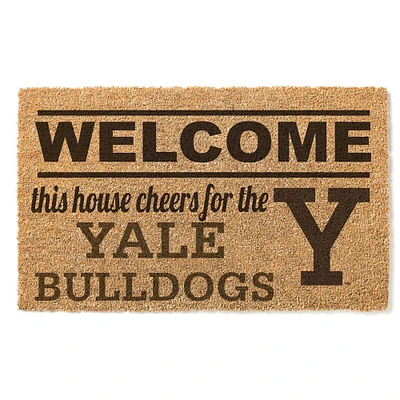 Yale Bulldogs 18" x 30" Welcome Doormat