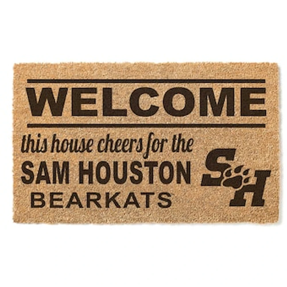 Sam Houston State Bearkats 18" x 30" Welcome Doormat