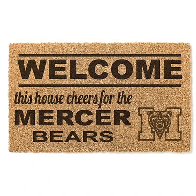 Mercer Bears 18" x 30" Welcome Doormat