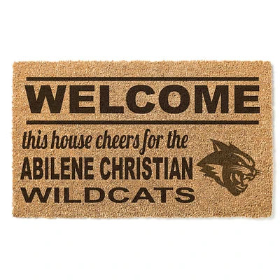 Abilene Christian University Wildcats 18" x 30" Welcome Doormat