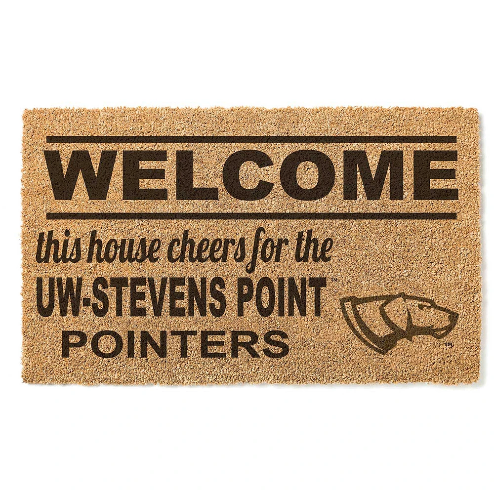 Wisconsin-Stevens Point Pointers 18" x 30" Welcome Doormat