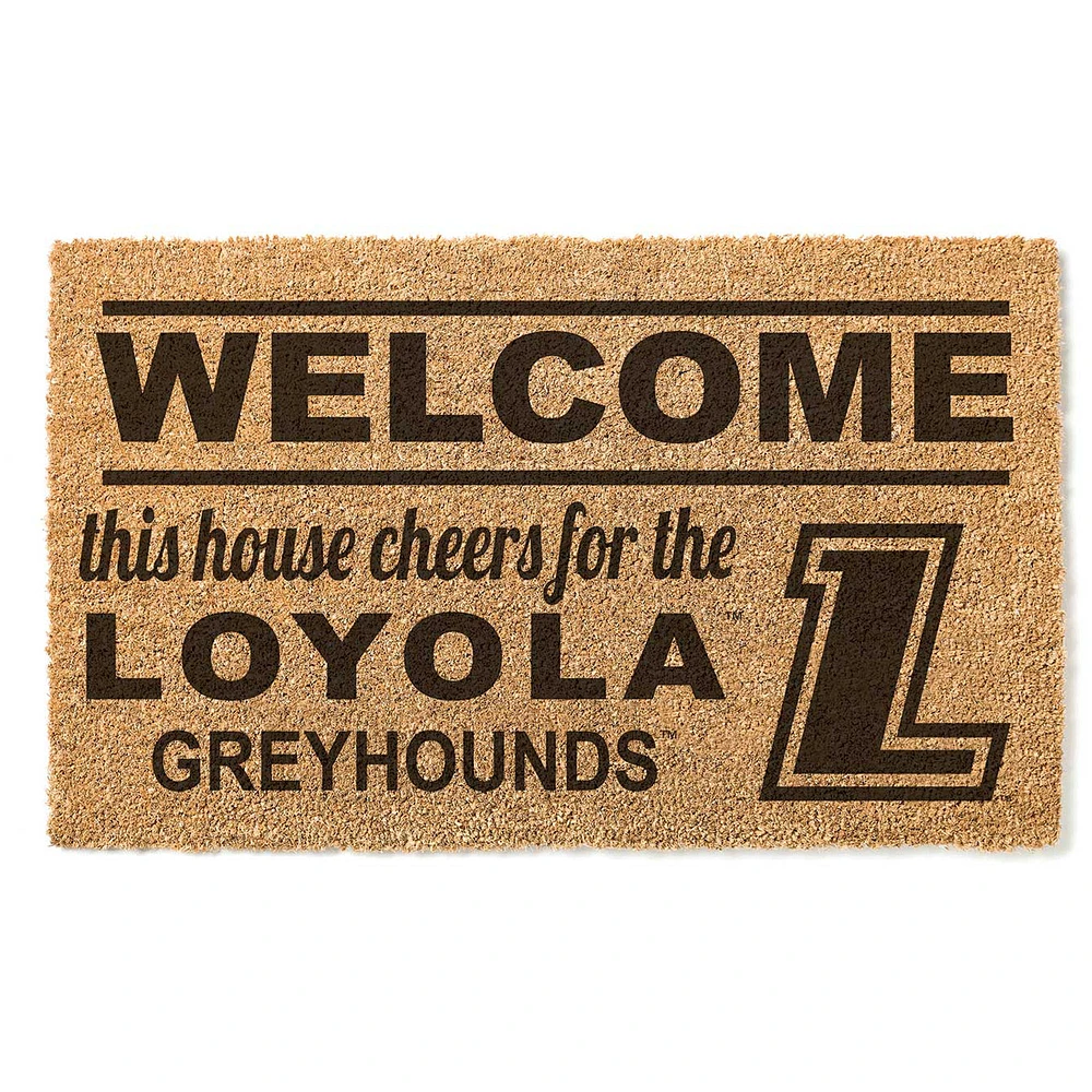 Loyola Greyhounds 18" x 30" Welcome Doormat