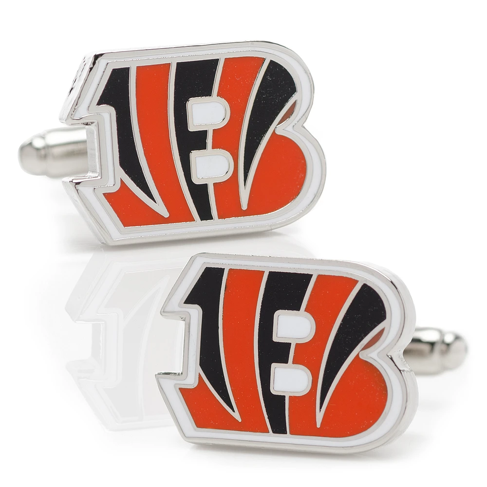 Cincinnati Bengals Logo Cufflinks