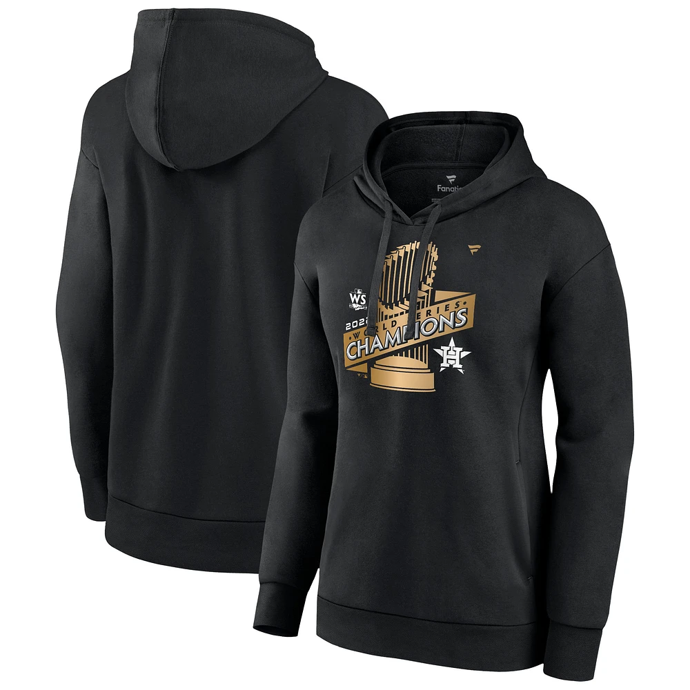 Women's Fanatics Black Houston Astros 2022 World Series Champions Parade Pullover Hoodie