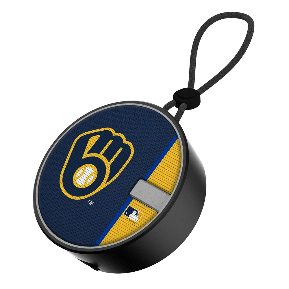 Milwaukee Brewers Logo Waterproof Bluetooth Speaker