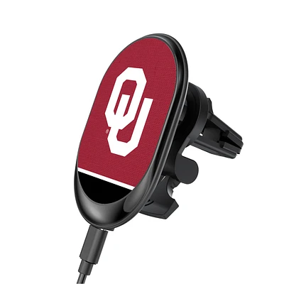 Oklahoma Sooners Wireless Magnetic Car Charger