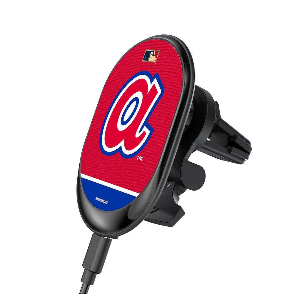 Atlanta Braves 1972- Throwback Wireless Magnetic Car Charger