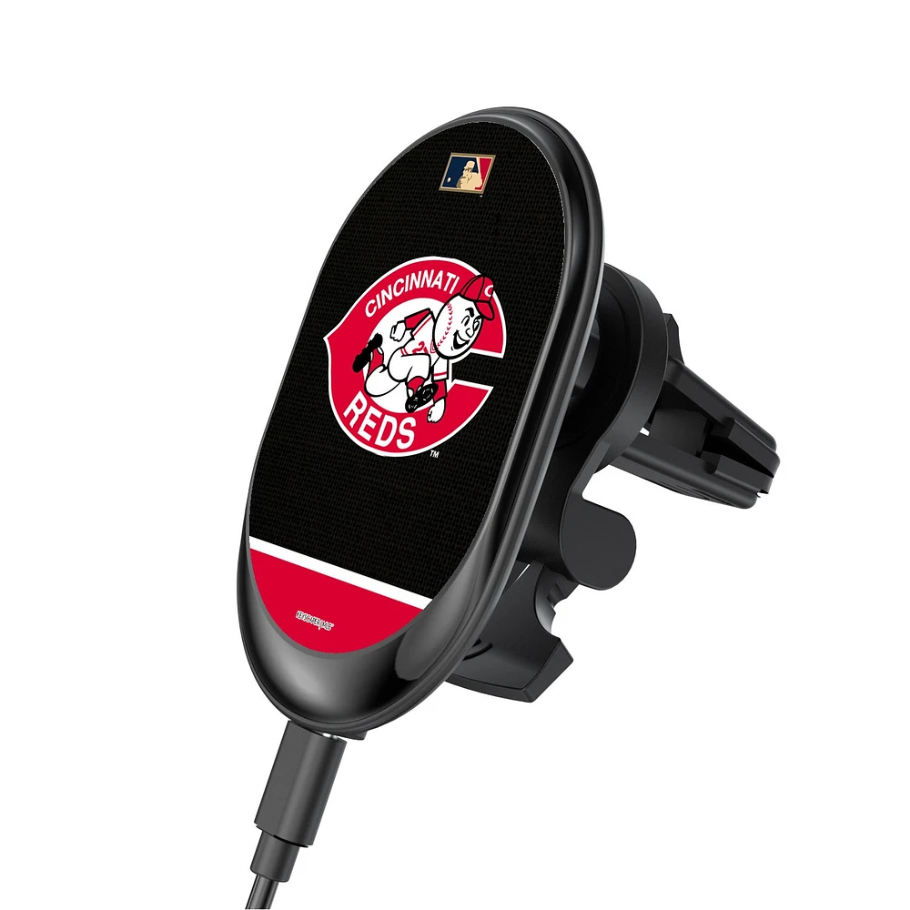Cincinnati Reds 1974-1992 Throwback Wireless Magnetic Car Charger