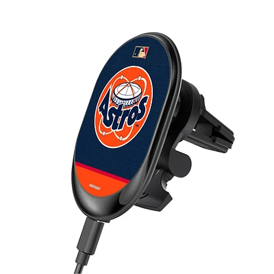 Houston Astros - Throwback Wireless Magnetic Car Charger