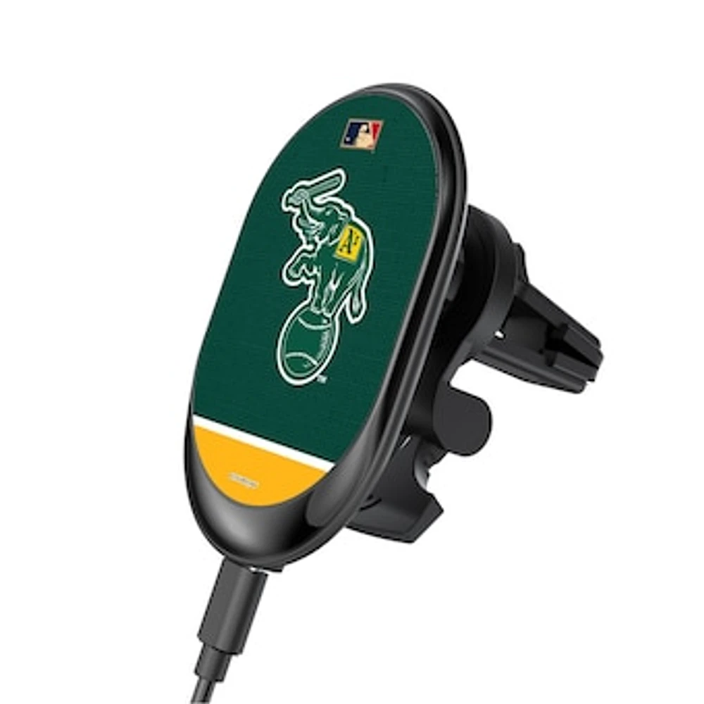 Athletics 1988 Throwback Wireless Magnetic Car Charger