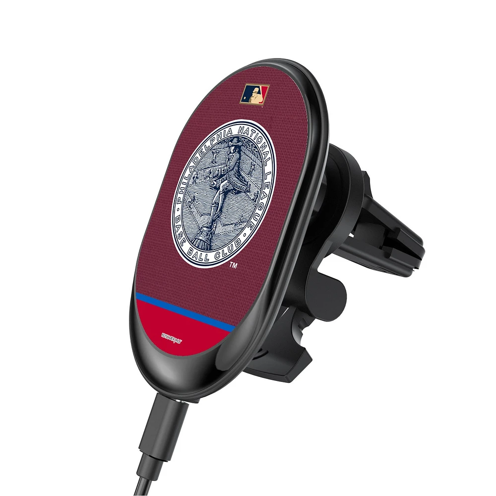 Philadelphia Phillies 1915-1943 Throwback Wireless Magnetic Car Charger