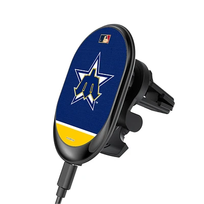Seattle Mariners - Throwback Wireless Magnetic Car Charger