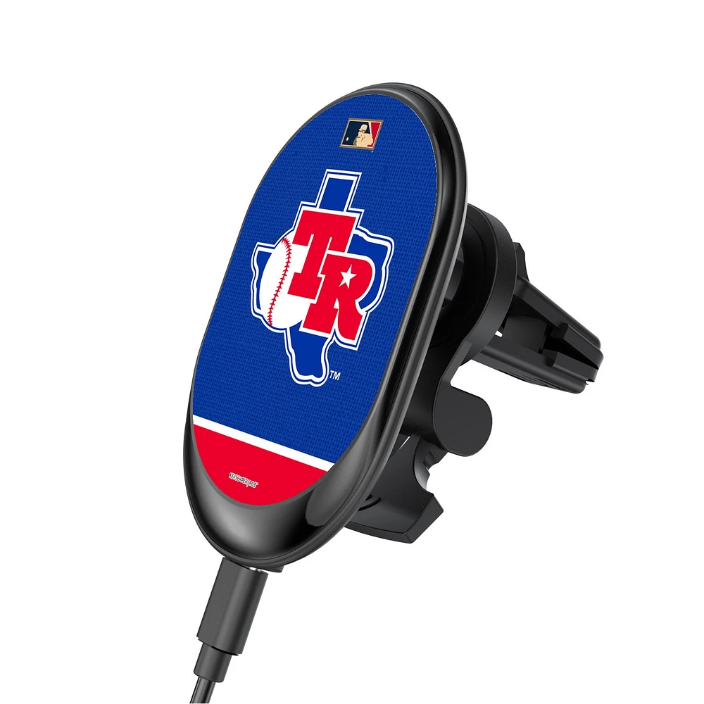 Texas Rangers 1981-1983 Throwback Wireless Magnetic Car Charger