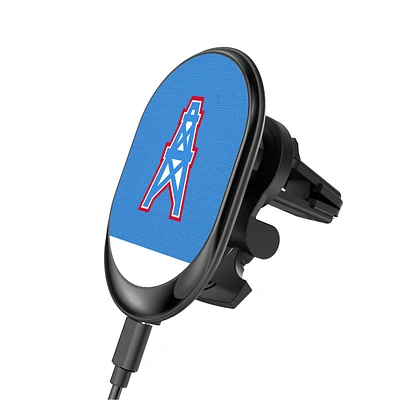 Houston Oilers Throwback Wireless Magnetic Car Charger