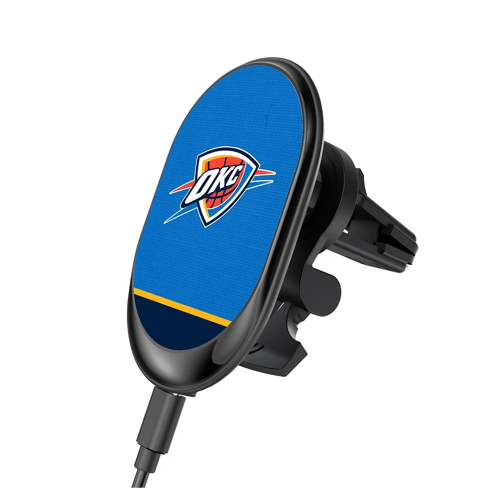 Oklahoma City Thunder Wireless Magnetic Car Charger