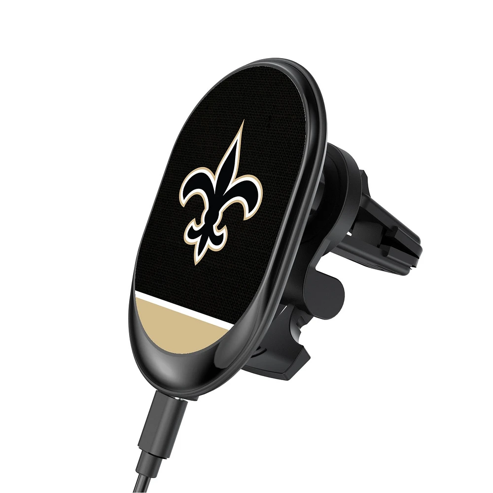 New Orleans Saints Wireless Magnetic Car Charger