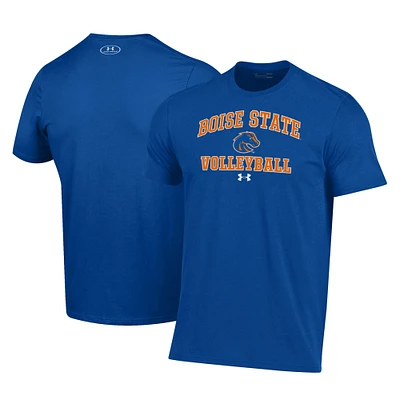 Men's Under Armour Royal Boise State Broncos Volleyball Arch Over Performance T-Shirt