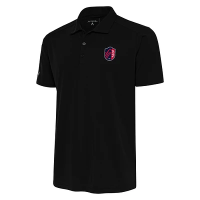 Men's Antigua Black St. Louis City SC Apex Polo