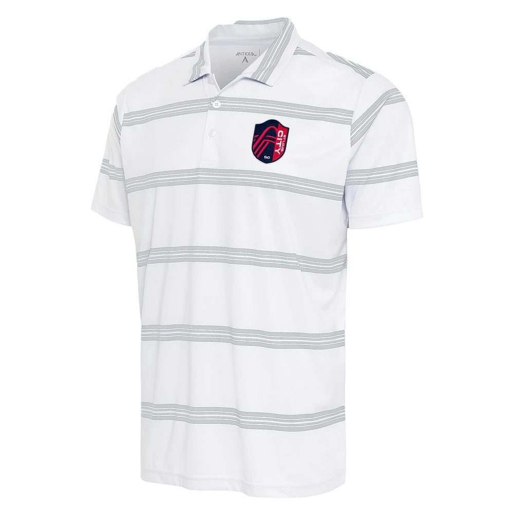 Men's Antigua White St. Louis City SC Groove Polo