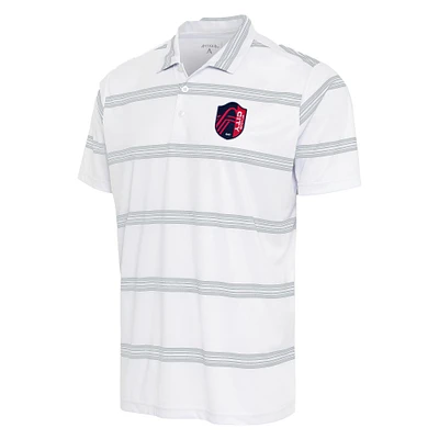 Men's Antigua White St. Louis City SC Groove Polo