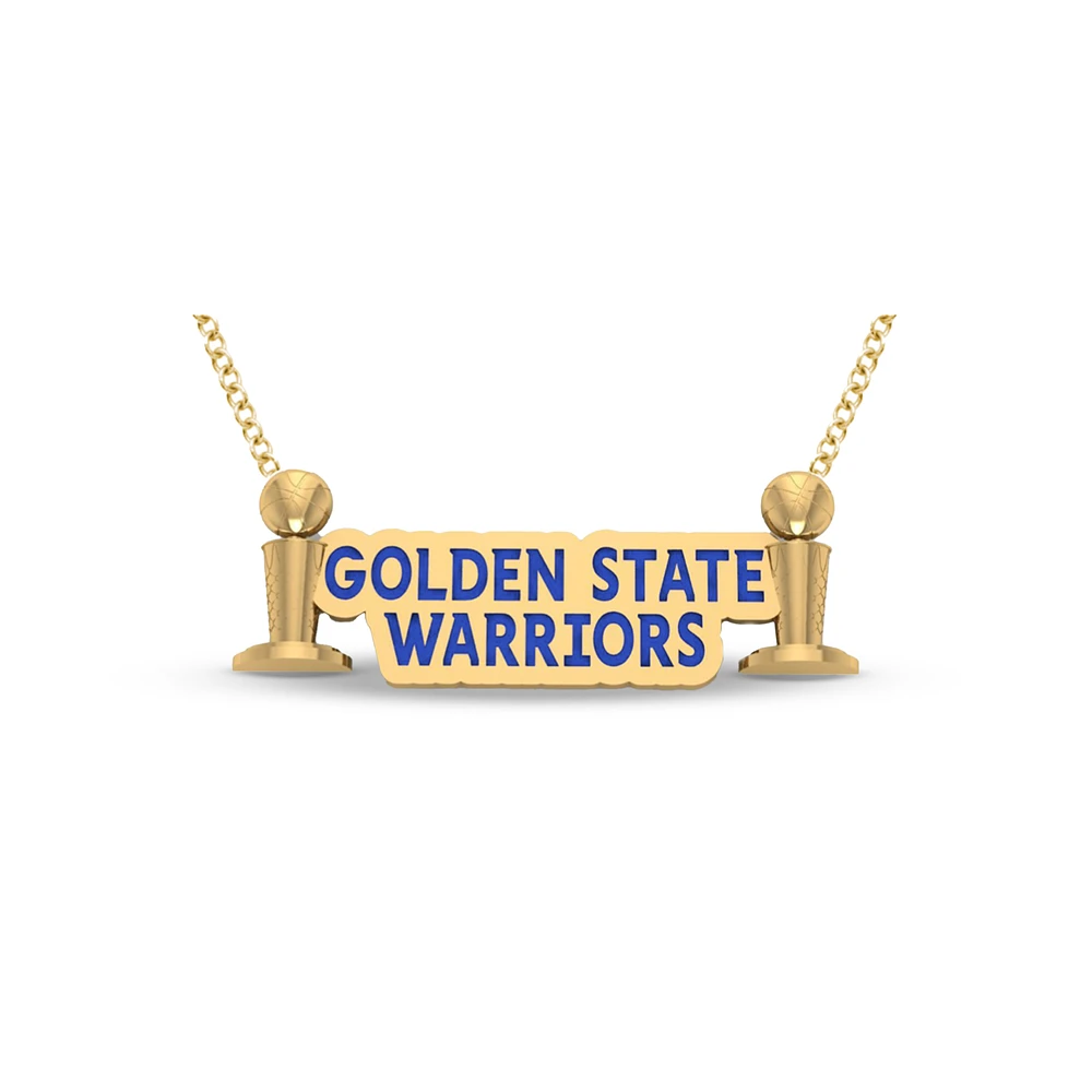 Jason of Beverly Hills Golden State Warriors 2022 NBA Finals Champions Personalized Trophy Pendant
