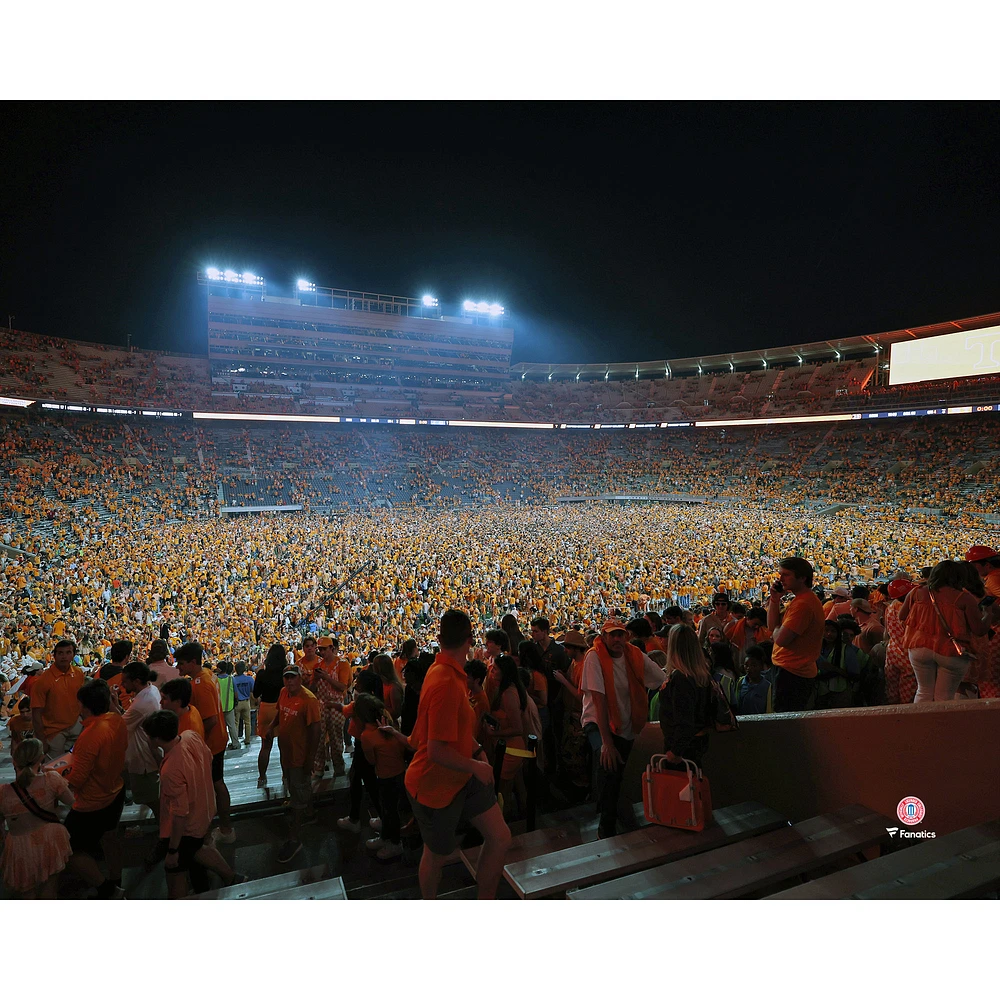 Tennessee Volunteers Unsigned Stadium After Win vs. Alabama Photograph
