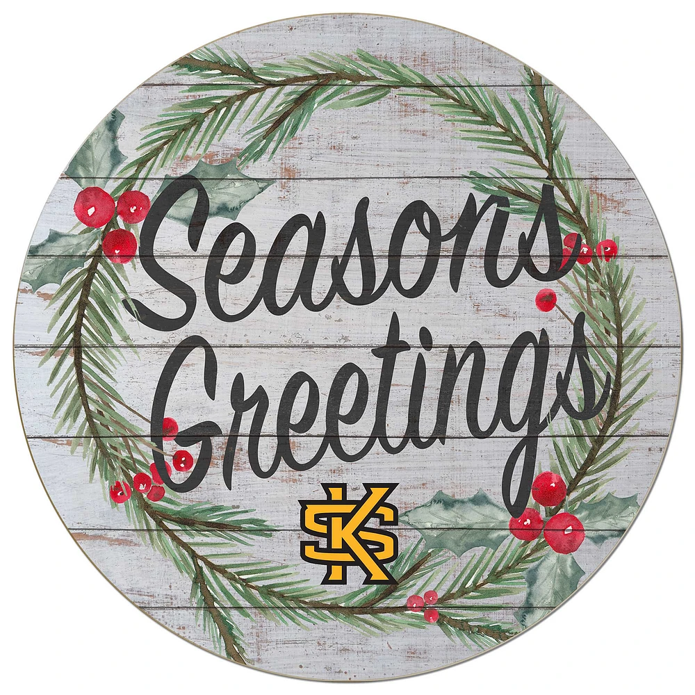 Kennesaw State Owls 20'' x 20'' Season's Greetings Circle