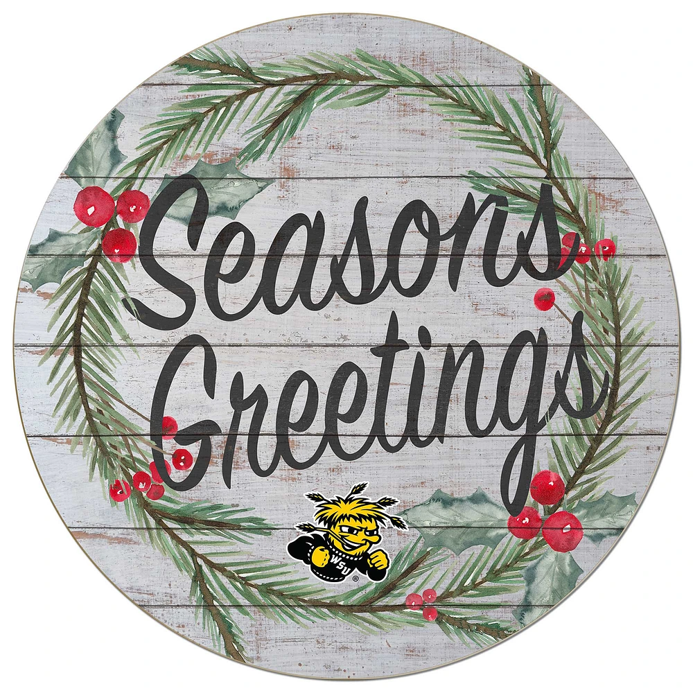 Wichita State Shockers 20'' x 20'' Season's Greetings Circle