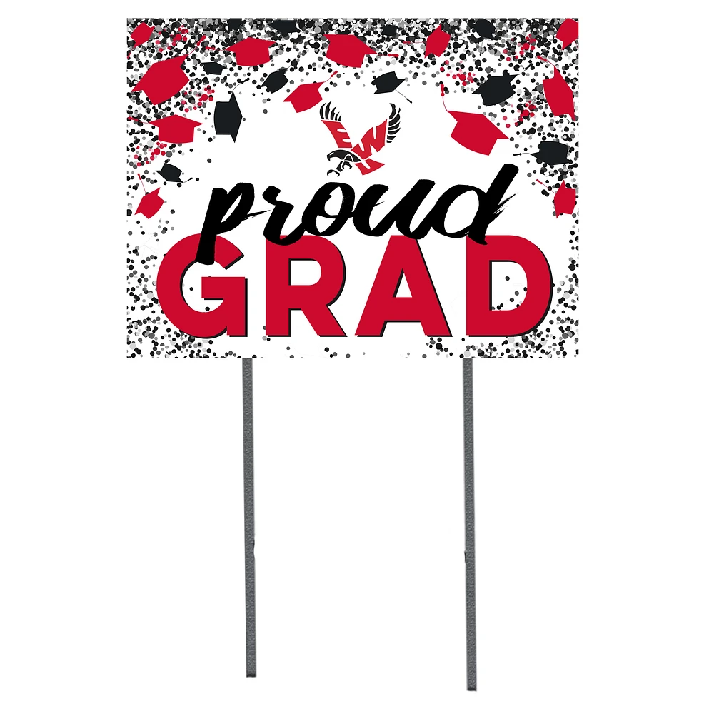 Eastern Washington Eagles 18'' x 24'' Grad Yard Sign