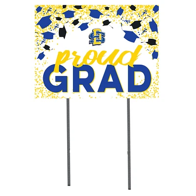 South Dakota State Jackrabbits 18'' x 24'' Grad Yard Sign