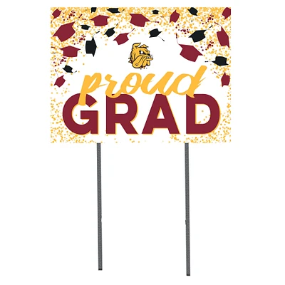 Minnesota Duluth Bulldogs 18'' x 24'' Grad Yard Sign