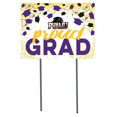 Prairie View A&M Panthers 18'' x 24'' Grad Yard Sign